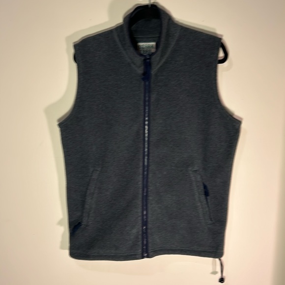 Ozark Trail Men’s Fleece Full Zippered Vest Size Small But Check Measures Spring - Picture 1 of 7